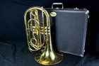 Dynasty Marching Bb French Horn - Used  Heavy Duty Travel Case Included