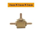 Dental Fitting Connector For Dental Air Water Cupreous Tube Connector Pipe Joint