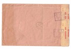 1940 Budapest Hungary Registered Censored Cover To Haifa Palestine