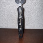 Vintage Ekco Black Handle Atomic Starburst Spatula Cake Spreader