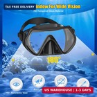Dry Snorkel Set panoramic Wide View Anti-fog Scuba Diving Mask professional Snor