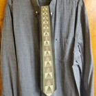 Amore Mens Silk Mens Tie Workwear Abstract Professional
