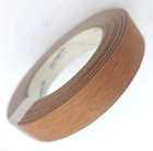 Mahagony Wood Veneer Edge Banding Roll 13 16  X 25  Pre-glued Hot Melt Iron On