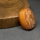 Near Eastern sassanian Intaglio Old Carnelian Agate Stone Seal Stamp Bead