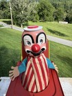 Vintage 1961 Mattel Jack In The Box Clown Toy  659 Non Working W  Crank