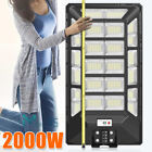 Solar Street Lights Motion Sensor Lamp Commercial Dusk To Dawn Road Lamp Outdoor