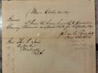 President Ulysses S  Grant Signed Mexican-american War Manuscript Letter Psa dna
