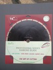    diamondtec 14  Supreme Multi-purpose Diamond Blade Concrete Stone 1  Arbor New