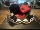 Mini Sneaker Keychain Pair Detachable Keyrings W  Nike Box Black bag
