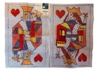 King And Queen Of Hearts Set Of 2 Xl Latch Hook Rugs Vintage Unfinished
