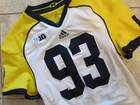 Rare  2012 Authentic Game Used University Of Michigan Alternate Football Jersey