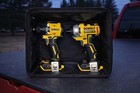 20v Brushless Hammer Drill Impact Driver Combo Kit 2-tool Set W  Bag Bare Tools