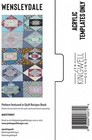 Wensleydale  acrylic Template Only  By Jen Kingwell Designs