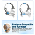 N20 Headgear For Resmed N20 Airfit airtouch Nasal Mask W  Magnetic Clips