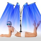 Uv Tanning Lamp Facial Body Bronzers 60w Self-tanner Light 432leds With Goggles