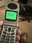 Samsung Sch-8500 Sprint Pcs Dual Band Flip Phone Vintage Untested With Charger