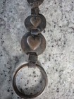 Vintage Antique Brass Horse Heart Medallions On Leather Martingales Straps Lot