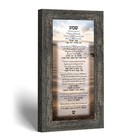 Shema Prayer Wall Art - Jewish Home Blessing Decor  Spiritual Wall Hanging