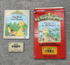 Vtg Sesame Street 1986 Ideal Big Bird Story Magic W  2 Books   Cassettes Works 