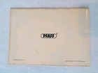 Vintage Pfaff Automatic 260-261 Instruction Book  Original Sewing Machine Manual