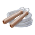  Sr Series Classic Nylon Jump Rope With Wood Handles - Multiple Lengths 7 Foot