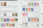 Mauritius Stamp Collection On 7 Scott International Pages  1849-1954  bj 
