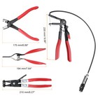 4pcs Hose Clamp Pliers Spring Clips Include Different Hose Clamp Tools