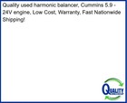 Cummins 5 9b Harmonic Balancer 3918999  3514913  3915069  391899900