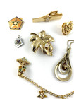 Oes Eastern Star   Necklace Pins Charms Sweater Clip   Costume   Lot 7   Nos
