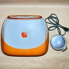 Apple Ibook G3 Clamshell Tangerine Orange Laptop Vintage Computer Powers On