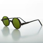 Green Lens Round Spectacle Vintage Hippy Sunglass - Owen