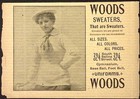 1895 Syracuse Ny Woods Sweaters Gymnasium Football Baseball Uniforms 3x5  Ad