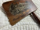Antique Souvenir Hatchet  Wood  Mount Vernon  Va  Primitive  Usa