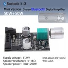 Zk-502l Module 50w 50w Bluetooth 5 0 Audio Digital Amplifier Stereo Board Hot