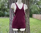 Vtg Antique Men s Wool He Man Muscle Side Strap Athletic Swimsuit 1920s As M L