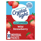 Crystal Light Drink Mix With Caffeine  30 Packets  For Convenient On-the-go Flav