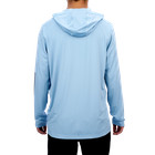 G  Loomis Long Sleeve Hooded Performance Tee Color - Blue Size - Xxl  gteesun   