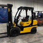 2019 Yale Gdp060vx 6000lbs Used Forklift Triple Mast Sideshift Fork Positioner
