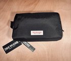 True Religion Anton Black Zip Travel Toiletry Pouch Lightweight Top Handle
