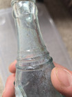 Rare Vintage Nugrape Art Deco Embossed Grapes Soda Bottle