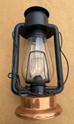 Rayo 82 Marked Copper Tank Tubular Lantern 1910   Patent Date