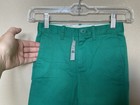 Boys Crewcuts J Crew Skinny Green Everyday Stretch Chino Adjustable Waist 6 New 