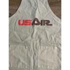 Vintage 1980s Usair Airlines Flight Crew   Employee Apron Cotton Logo One Size