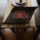Vintage 70s Miller High Life The Champagne Of Beer Faux Wood Plastic Light Sign