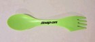 5x Snap On Tools Promo Green Reusable Plastic Spork Spoon Fork Knife Cutlery New