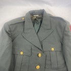 Vintage Vietnam U s  Army Dress Green Jacket Coat Shirt With 7th Corp Patch 37r