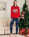Matching Family Christmas Deer Pajamas Xmas Pjs Women Men Plaid Clothes Holiday