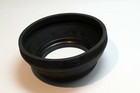 52mm Rubber Lens Hood Shade Screw In Type Collapsible Double Threaded