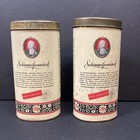 Qty 2 Vintage Advertising  25 Schimmelpenninck Duet Cigar Tobacco Tin  Holland
