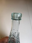 Antique 1870s Cathedral Pepper Sauce Condiment Bottle Applied Lip
